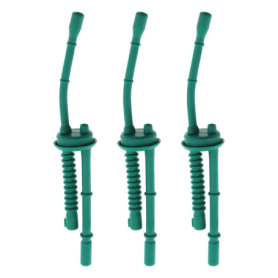 OTOTEC 3 Lot Tuyaux de Ventilation pour Tuyau de Carburant en Gel de Silice Accessoires pour Tondeuse à Gazon 41403587702 Compat