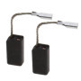 EMSea Paire de balais de carbone pour moteur E64 15 x 8 x 5 mm 1619P11715 Compatible avec Bosch GWS 750 GWS 750 S GWS 750-115 Ac