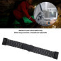 Bracelet de rechange compatible avec Garmin Fenix 7X Sapphire Solar / Fenix 7X Solar Tactix 7 Pro en acier inoxydable 130-235 mm