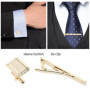 EMSea Lot de 3 pinces à cravate et boutons de manchette pour homme - Pour fête de mariage, réunion d'affaires, fête des pères, S
