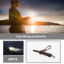 YINETTECH 80pcs Articles de Pêche à la Carpe Manchons Anti-emmêlement Remplacement Matériel de Pêche à la Carpe Accessoires de P