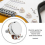 YINETTECH Lot de 2 mini potentiomètres métriques 18 mm A500 K pour guitare électrique, basse, contrôle de la tonalité