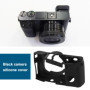 YINETTECH Coque de Protection en Silicone Anti-Rayures pour Appareil Photo numérique Sony Alpha A6000 ILCE-6000 Noir 12 x 7 x 2,