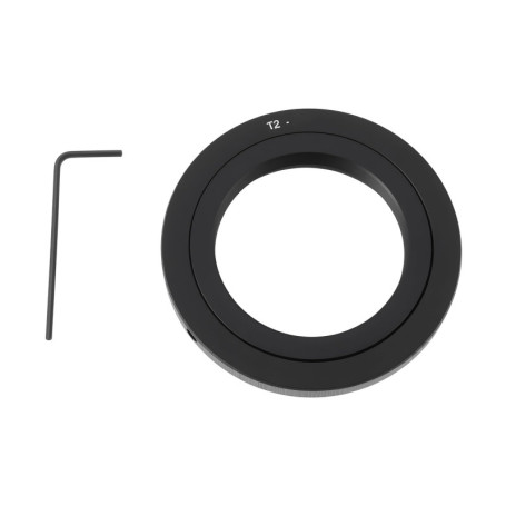 YINETTECH Bague d'adaptation pour téléobjectif miroir compatible avec les appareils photo Canon EOS pour fixer un objectif T2/T