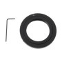 YINETTECH Bague d'adaptation pour Téléobjectif Miroir Compatible avec Canon EOS Appareils Photo pour Fixer Un Objectif à Monture