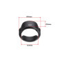 VGOL 2 Pièces EW-53 Pare-Soleil en Plastique pour Objectif d'appareil Photo Pare-Soleil de Remplacement d'objectif d'appareil Ph