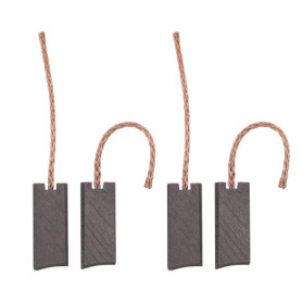 VGOL 4 Pièces Balais de Charbon de Voiture pour Ventilateur de Moteur de Ventilateur de Chauffage Compatible avec VW Compatible 