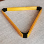 PRATYAHARA Support de Boules de Billard en Bois Support Triangulaire Solide Supports de Boules de Billard Triple Angle Supports 