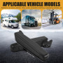 Dytabepl Accoudoir universel réglable pour siège de voiture, camping-car, camionnette, bateau, pièces de voiture (droite)