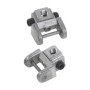 Gokoti Lot de 2 supports de lames de scie à chantourner - Kit de conversion - Adaptateur sans broche en métal - Supports de lame