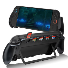 Tolesum Coque pour Switch 2, Housse de Protection pour Console Switch 2 et Poignées avec Capuchons, avec Emplacements pour Carte
