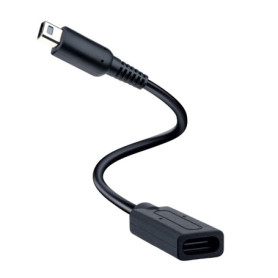 Mcbazel Câble de Charge USB Type-C Femelle pour Nintendo DSi/2DS/3DS, y Compris les Modèles XL et New- Noir