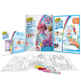 CRAYOLA - Color Wonder, Set Commodité Couleur Sans Tache, Thème Ariel, Activité Créative pour Enfants, âge 3,4,5 Ans, 7504
