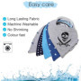 Bandana Bébé Bavoir de 5- Doux et Absorbant Avec Doublure Imperméable à l'eau, Pour Les Bébés, Les Nourrissons, Les tout-Petits 