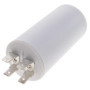 BeMatik AB091-VCES Condensateur de démarrage pour Moteur électrique 22µF 450VAC (AB091), Gris