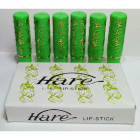 Hare Paquet de 6 rouges à lèvres magiques, verts Qui deviennent Roses, Hydratant, durables, aromatiques