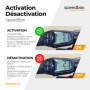 SpeedBox Compatible avec Yamaha E-Bikes Wabasch ou Crosscore RC/E-Bike Tuning-Chip