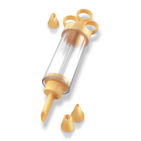 Tescoma Delicia Piston avec 6 embouts de décoration de gâteau