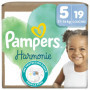 Pampers Harmonie Couches Taille 5, 19 Couches, 11kg-16kg, Protection Douce De La Peau Avec 100% D’Absorption Pampers