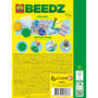 SES Creative 06078 - Perles à repasser - Bijoux avec diamants, autocollants diamants, 1200 perles à repasser, sans PVC, couleurs