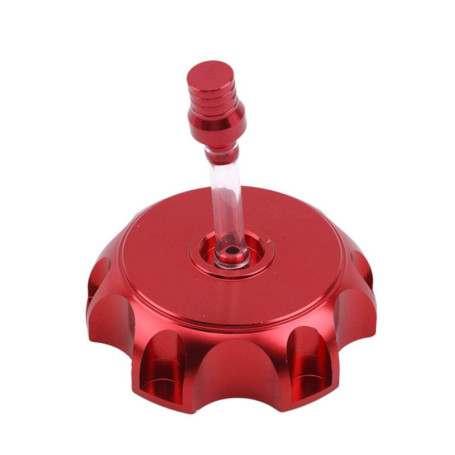 Bouchon de Réservoir, 48.5mm CNC Bouchon Reservoir de Carburant vanne de Purge Cap, Bouchon de Couvercle de Réservoir de carbura