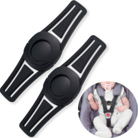 Clip Ceinture Siege Auto 2 PCS Clip Securite Siege Auto Clip de Sangle Enfant Sécurité Voiture Chest Clip pour Pince de Poitrine