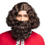 Boland 85062 - Perruque Roi avec barbe pour adultes, coiffure en cheveux synthétiques pour une fête à thème ou le carnaval, acce
