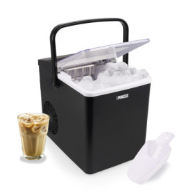 Princess Machine à glaçons XXL - Réservoir de 1,75 L - 9 glaçons en 6 min - Produit jusqu'à 12 kg de glaçons - 2 tailles de glaç