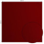 vaessen creative Florence Papier Cartonné, Rouge (Rubis), 216g, Carré, 30,5 x 30,5 cm, 20 Feuilles, Surface Texturée, pour Peind