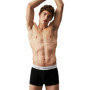 Calvin Klein Trunk 3pk Homme Trunk, Multicolore (Black/White/Grey Heather), XS