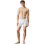 Calvin Klein Homme Lot de 3 Boxers en Coton Extensible - Blanc/Gris/Noir - Taille XL
