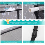 Nobleza - Sièges Auto pour Chiens, Siège Arrière de Voiture avec Ceinture de Sécurité Imperméable Hamac de Transport Chien Voitu