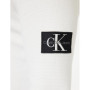 Calvin Klein Jeans T-Shirt Manches Longues Homme Badge Waffle Basique, Blanc (Bright White), 3XL