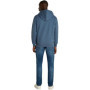 Calvin Klein Jeans SEASONAL MONOLOGO REGULAR HOODIE Sweat à capuche Homme, Bleu (Blue Coast), 6XL