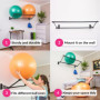 Support Pour Ballons D'exercice | Organisez Vous | Support Mural Pour Ballons | Support Ballons De Yoga | Support Pour Ballons D