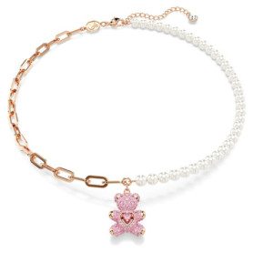 Swarovski Collier Teddy rosé