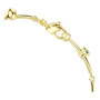 Swarovski Bracelet Constella, Tailles variées, Vert, Placage de ton or