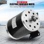 EVTSCAN Moteur Électrique à Courant Continu à Balais Haute Puissance de 500 W 24 V, avec Support, pour Trottinettes DIY, Vélos É