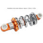 Amortisseur, Ressort D'amortissement de Moto 400lb pour le Ressort D'acier Inoxydable D'alliage D'aluminium de Mini Scooter de P