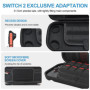 SUNNIFLY Étui de Transport pour Nintendo Switch 2, Sac de Voyage avec 20 Cartouches de Jeu, étui Rigide Eva Pratique pour Ranger