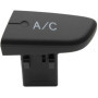 MangWany Bouton Poussoir de Climatisation AC avec Capuchon Bouton de Commande de Climatisation 6554KX pour Ci-troen C1 Peu-geot 