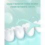 300 Pcs Fil Dentaires à la Menthe Porte, Fil Dentaire avec Manche, Cure Dent plastique, Fils Dentaires,Dental Floss Picks Fils I