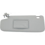 Pare-Soleil de Voiture Pare-Soleil Gauche avec Miroir adapté for Chevrolet Aveo 2012 2013 2014 Gris Visières de Soleil