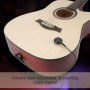 Micro Guitare Acoustique,Mini Piezo Noir Micro de Transducteur Accessoires de Guitare pour Guitare Acoustique Violon Ukelele