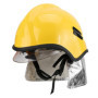 Casque de sécurité Incendie, Casque Isolant résistant à 260 ℃, Bonne Transmission de la lumière de la lentille, Bord Anti Coupur