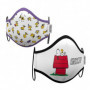 Masque en tissu hygiénique réutilisable Snoopy Adulte (2 uds) 16,99 €