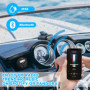 velex Récepteur stéréo étanche Bluetooth Marine Composants de Haut-Parleur avec Lecteur MP3 sur Radio Dab+/AM/FM et USB pour Str