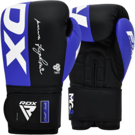 RDX Gants de Boxe pour D'entraînement et Muay Thaï, Gants en Maya Hide Cuir pour Sparring, Kickboxing, Sacs de Frappe, Compétiti