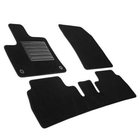 MTM SP-7820 Tapis sur Mesure en Velour pour Citroen Berlingo Multispace 2018> / Fiat Doblo III voiture 2023> / Opel Combo E tour
