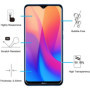 NEW'C Lot de 2, Verre Trempé pour Xiaomi Redmi 8, Redmi 8A, Film Protection écran efficace contre les Rayures - sans Bulles - Ul